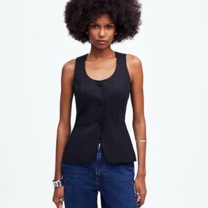 Madewell Black Women's Vest